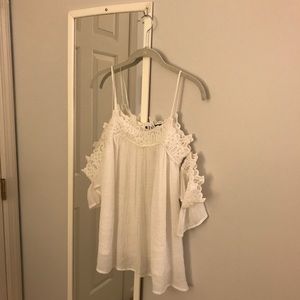 Francesca’s cold shoulder top